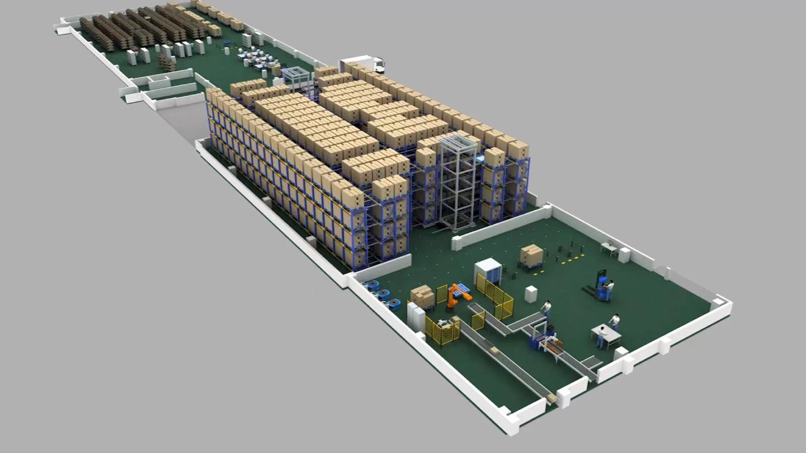 【兆恒機(jī)械】菜鳥在浙江建設(shè)“無人糧倉”，引入機(jī)械臂、AGV機(jī)器人、四向穿梭車